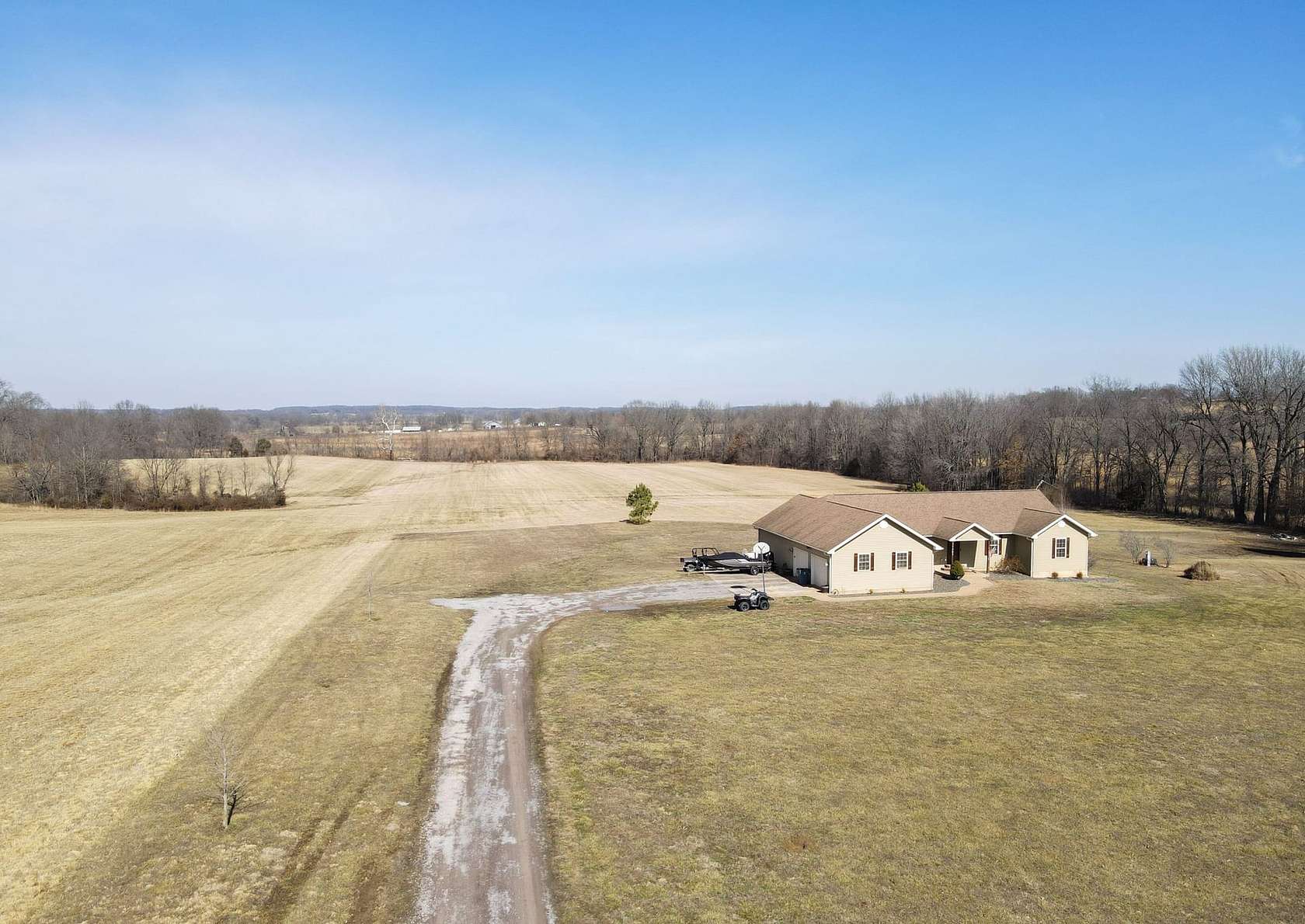 20 Acres of Land with Home for Sale in Bloomfield, Missouri