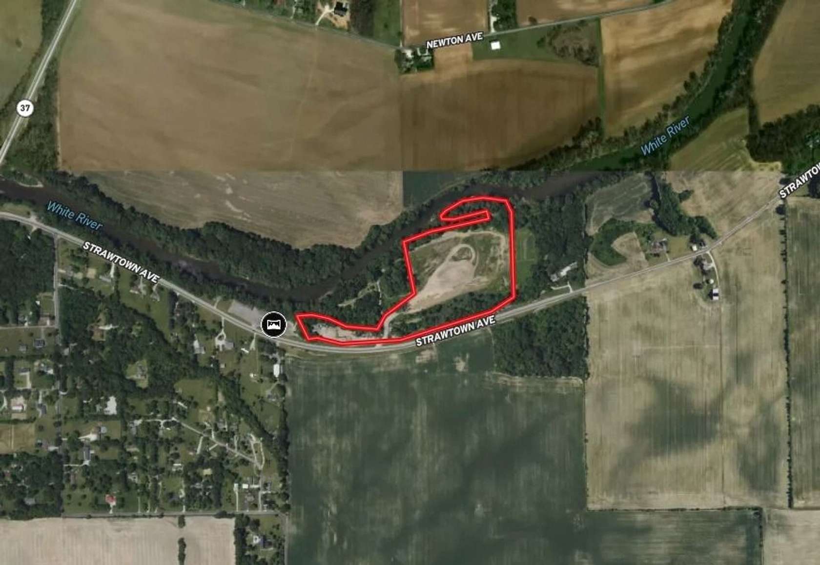 15.5 Acres of Recreational Land for Sale in Noblesville, Indiana