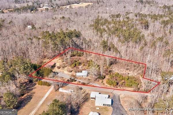 3 Acres of Land with Home for Sale in Dawsonville, Georgia