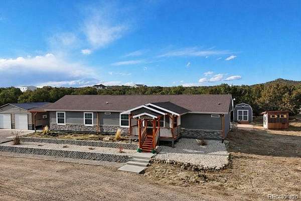 3 Acres of Land with Home for Sale in Walsenburg, Colorado
