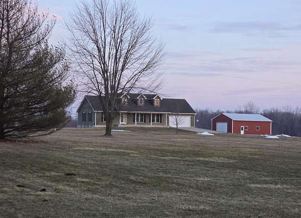 5 Acres of Residential Land with Home for Sale in Addison, Michigan