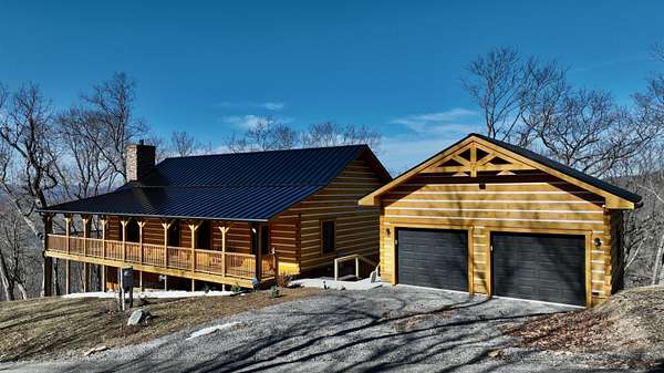 3.89 Acres of Residential Land with Home for Sale in Caldwell, West Virginia