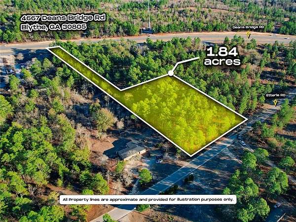 1.84 Acres of Residential Land for Sale in Blythe, Georgia