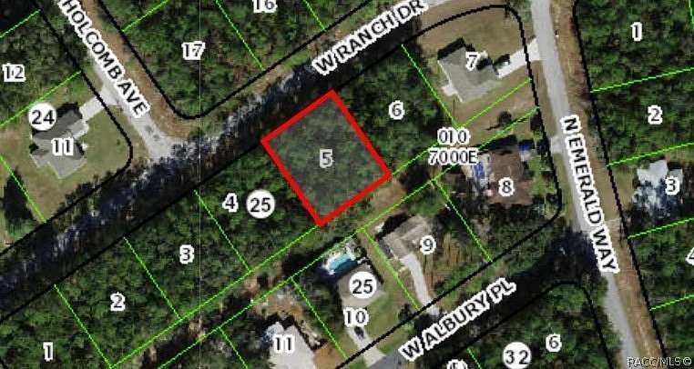 0.23 Acres of Residential Land for Sale in Citrus Springs, Florida