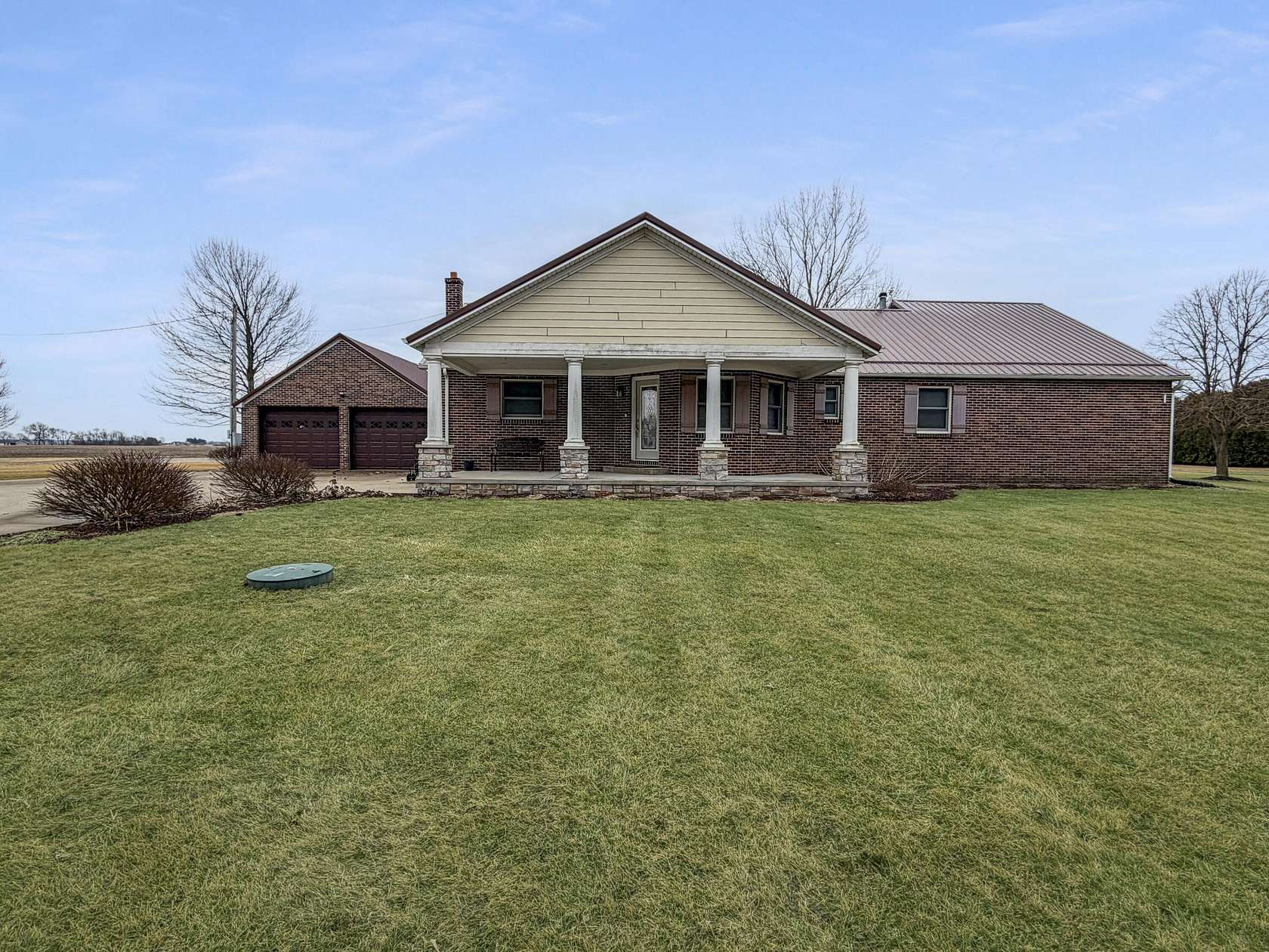 3 Acres of Residential Land with Home for Sale in Rensselaer, Indiana