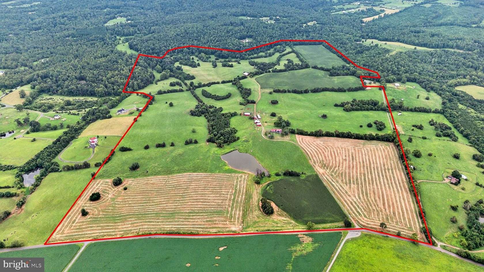 298 Acres of Land with Home for Sale in Rixeyville, Virginia