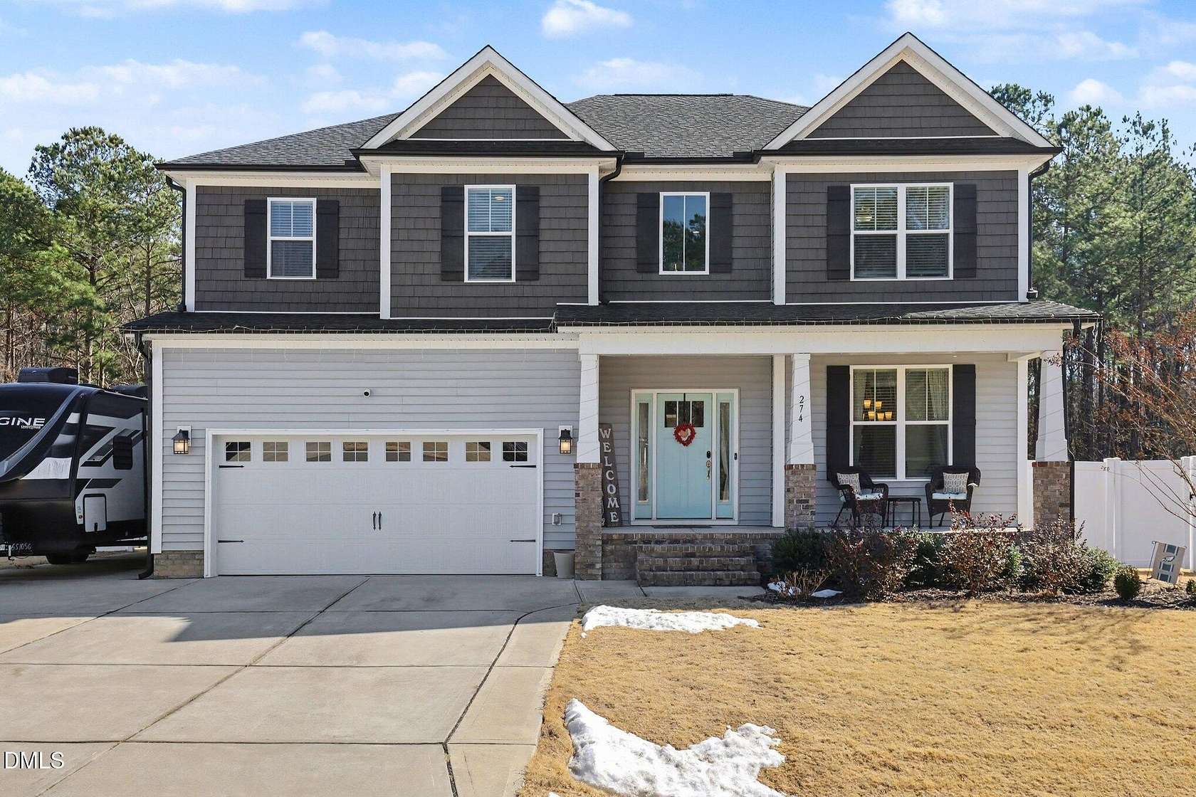 1.56 Acres of Residential Land with Home for Sale in Clayton, North Carolina