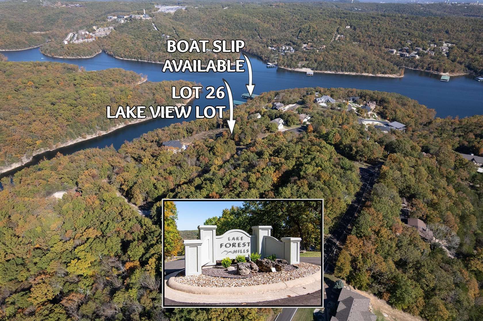 0.48 Acres of Residential Land for Sale in Branson West, Missouri