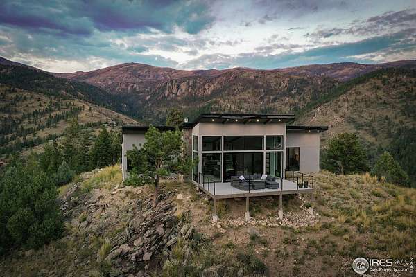 6 Acres of Residential Land with Home for Sale in Glen Haven, Colorado