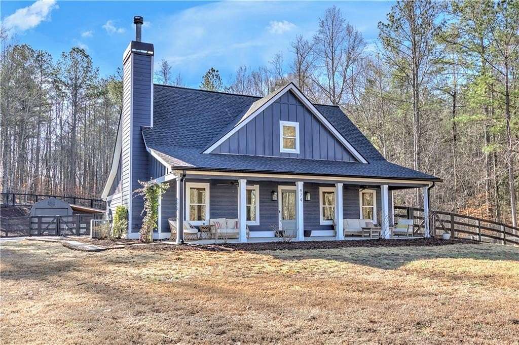 5.86 Acres of Residential Land with Home for Sale in Talking Rock, Georgia