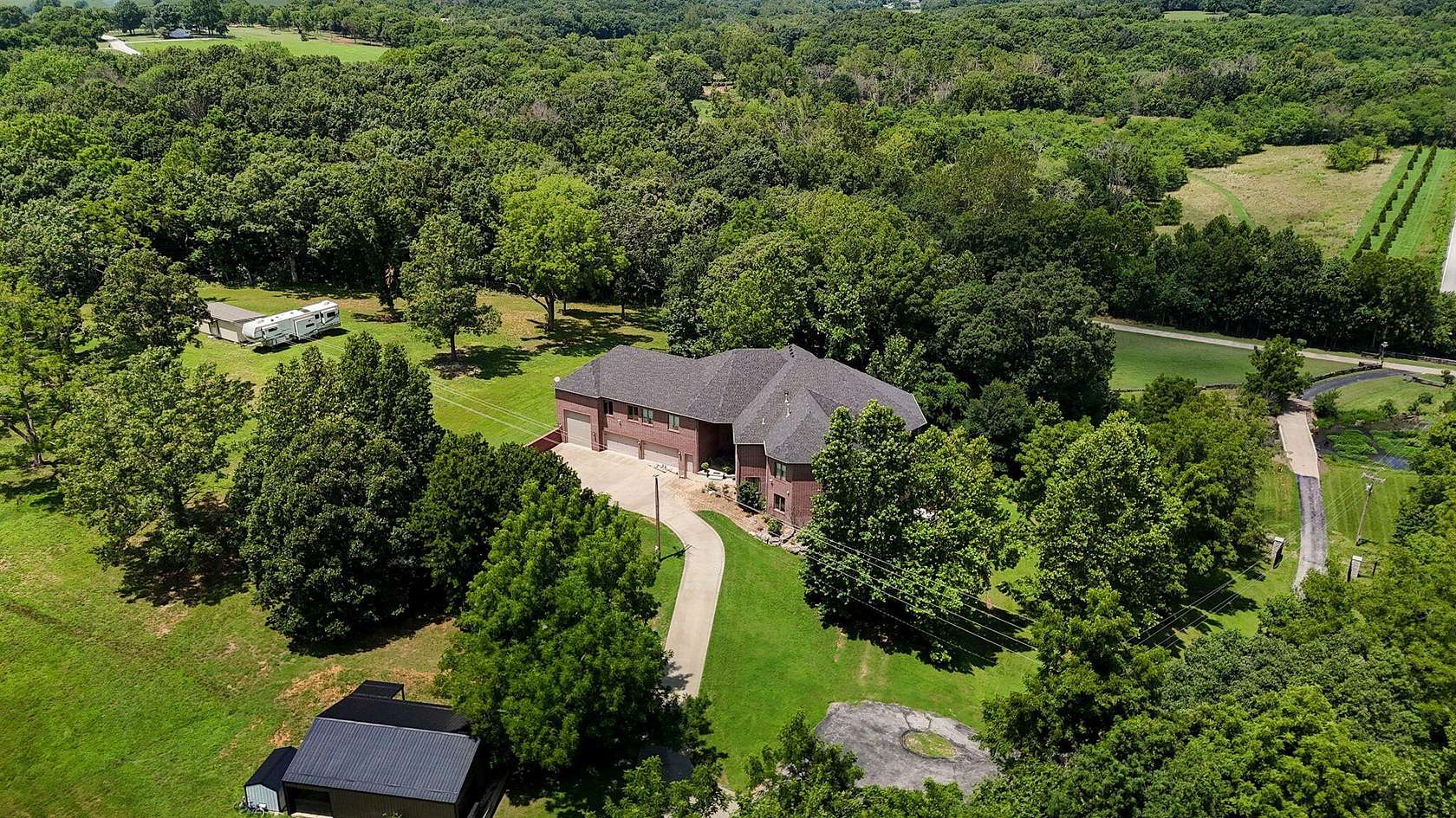 8.5 Acres of Land with Home for Sale in Willard, Missouri