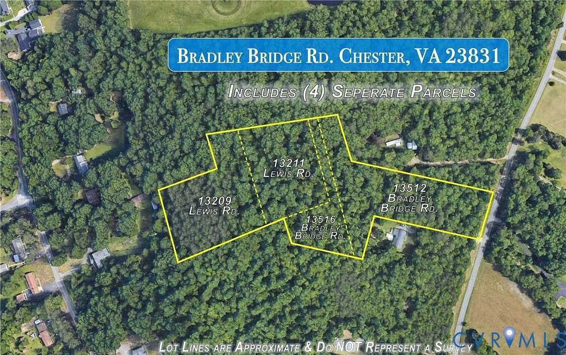 7.9 Acres of Residential Land for Sale in Chester, Virginia