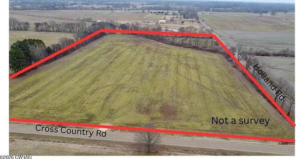 21.5 Acres of Agricultural Land for Sale in Newbern, Tennessee