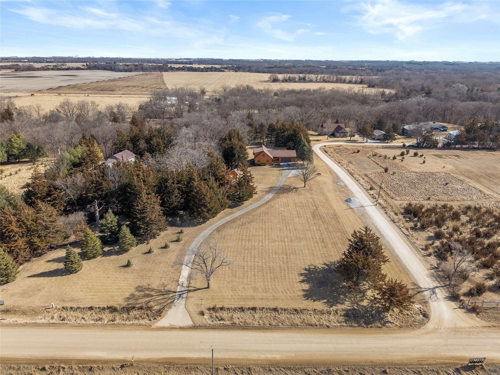 3.5 Acres of Residential Land with Home for Sale in Boone, Iowa