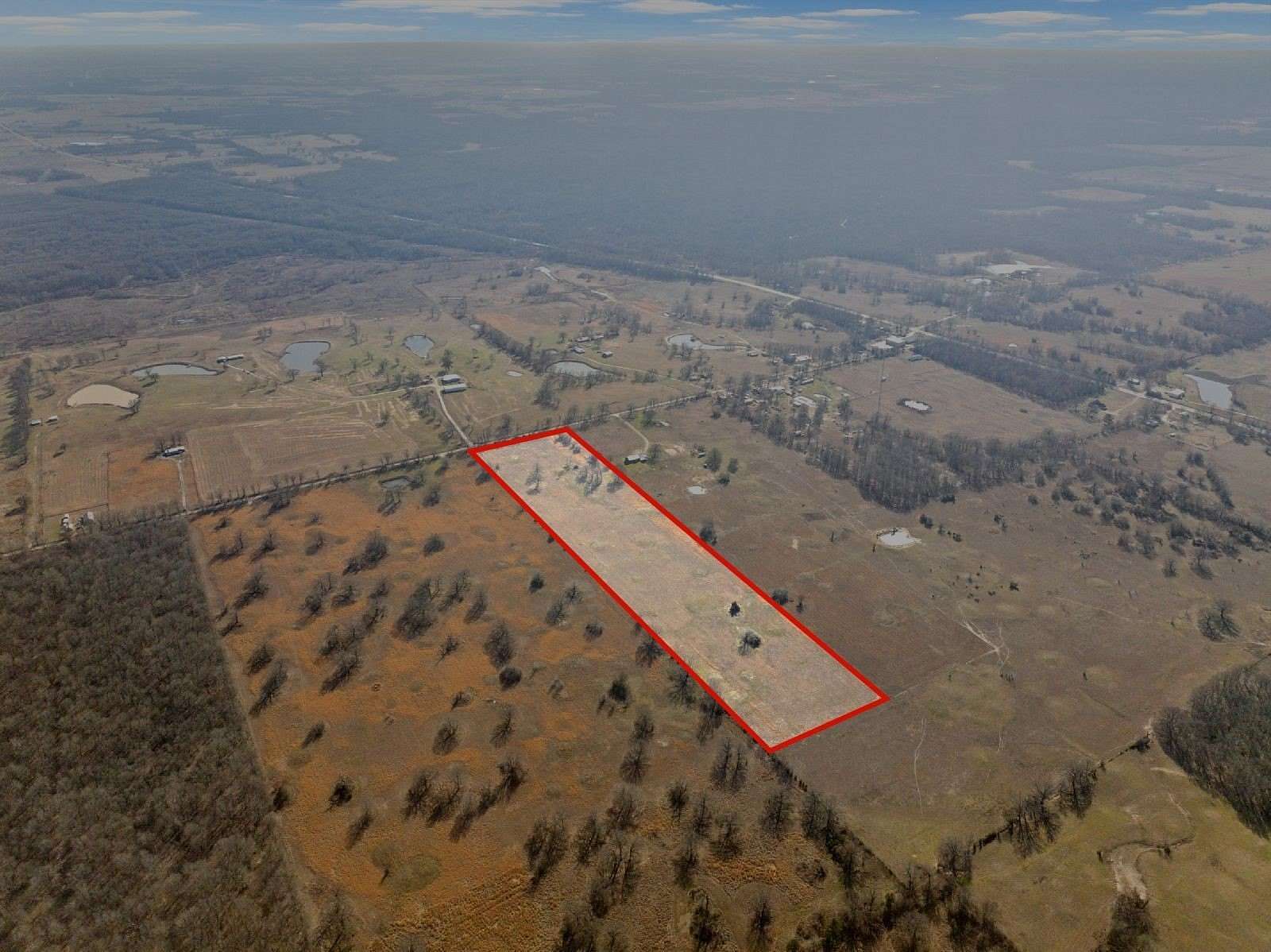 20 Acres of Recreational & Residential Land for Sale in Talco, Texas