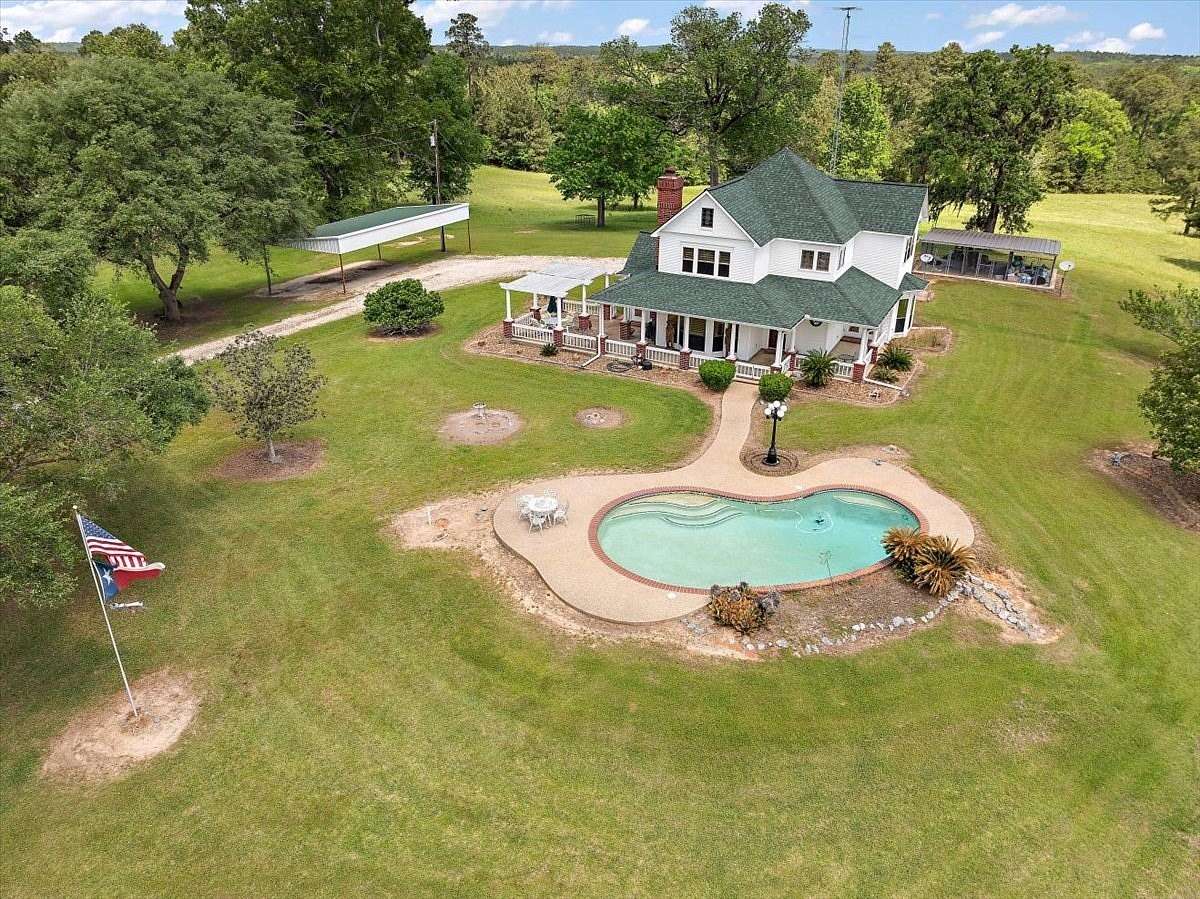 70.3 Acres of Land with Home for Sale in Coldspring, Texas