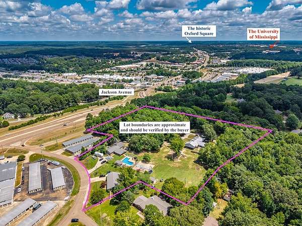 5.16 Acres of Mixed-Use Land for Sale in Oxford, Mississippi
