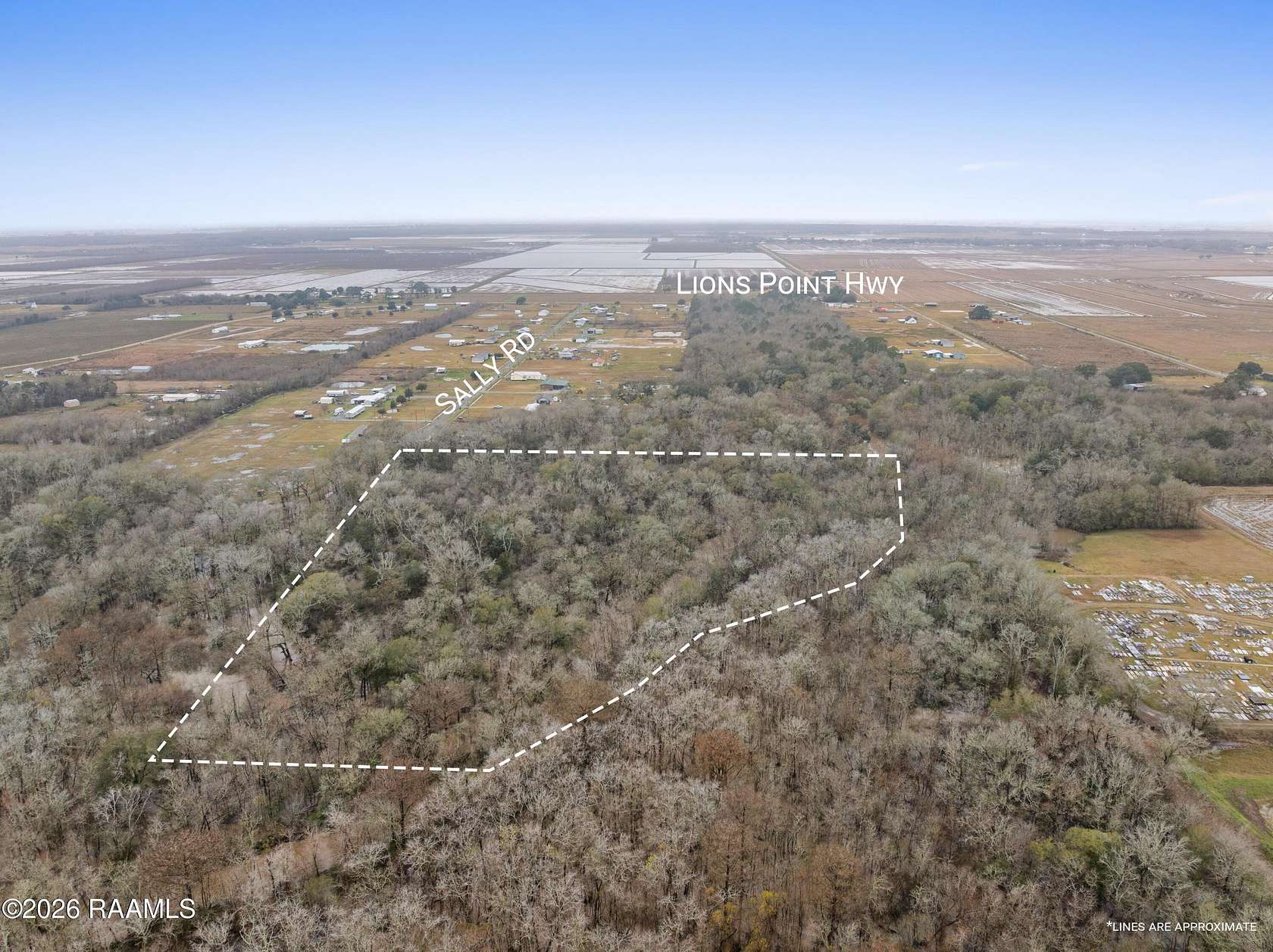13.3 Acres of Recreational & Residential Land for Sale in Morse, Louisiana
