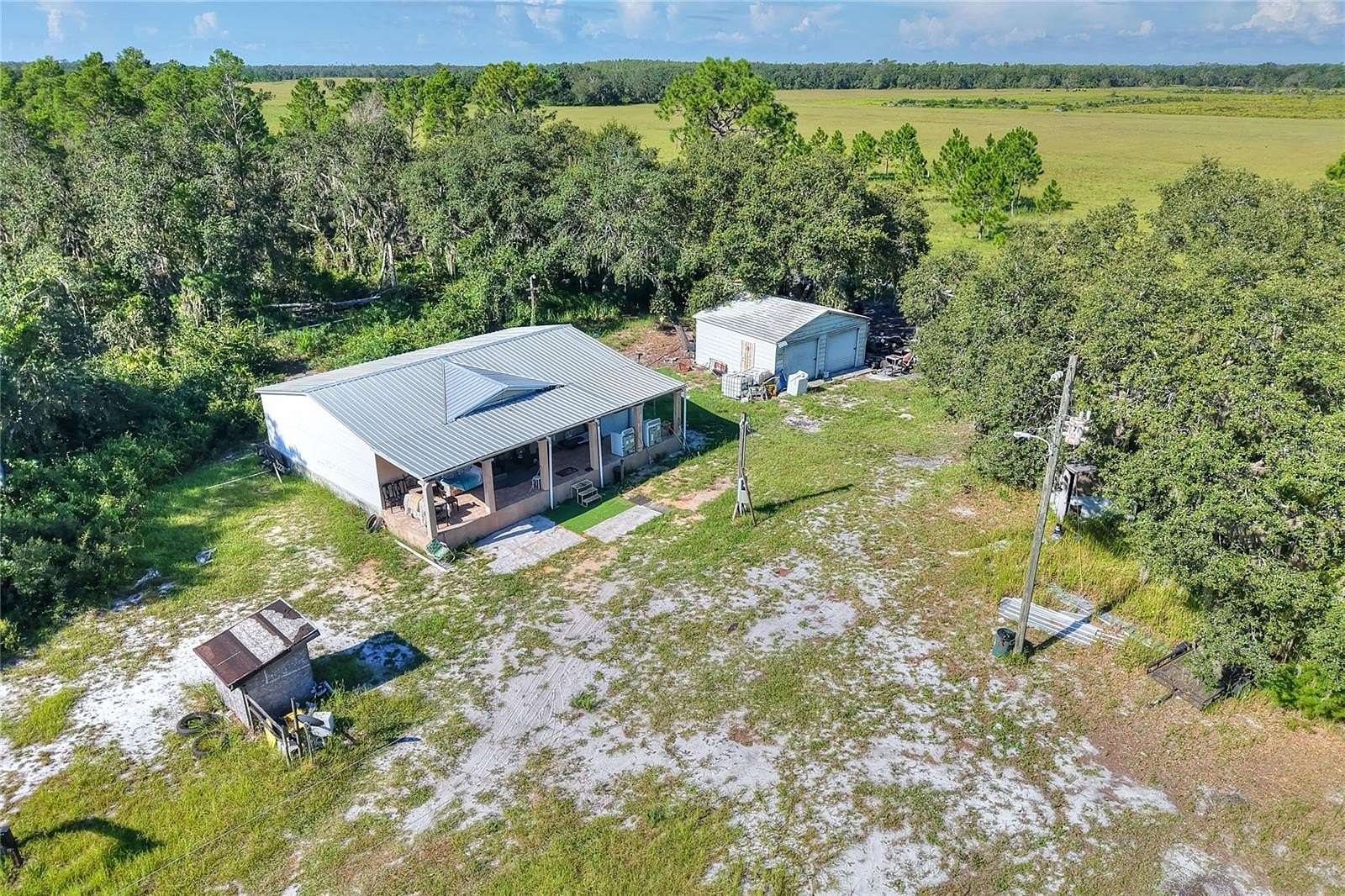 3.66 Acres of Residential Land with Home for Sale in Frostproof, Florida