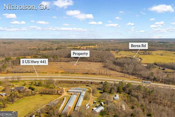 31.5 Acres of Mixed-Use Land for Sale in Nicholson, Georgia