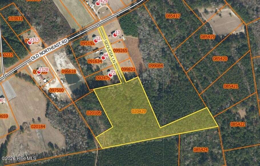8.19 Acres of Residential Land for Sale in Lake Waccamaw, North Carolina