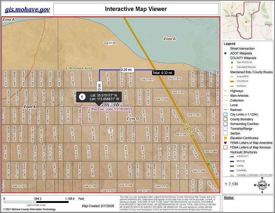 2.5 Acres of Residential Land for Sale in Kingman, Arizona