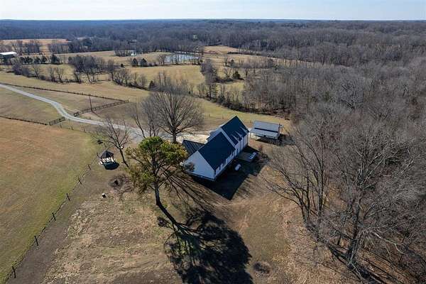 5 Acres of Land with Home for Sale in Moscow, Tennessee