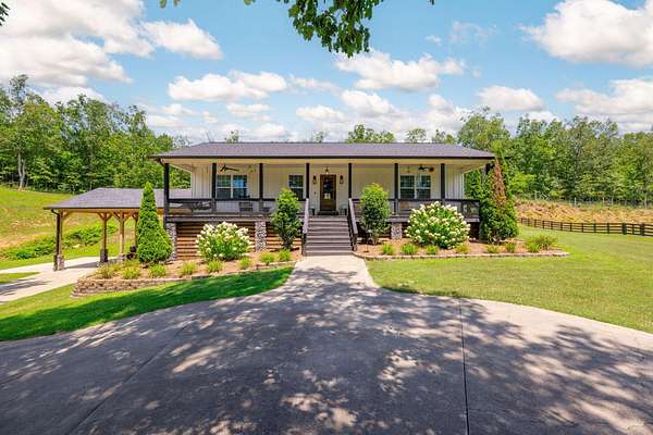 13 Acres of Land with Home for Sale in Chatsworth, Georgia