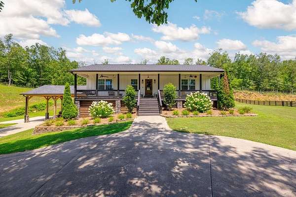 13 Acres of Land with Home for Sale in Chatsworth, Georgia