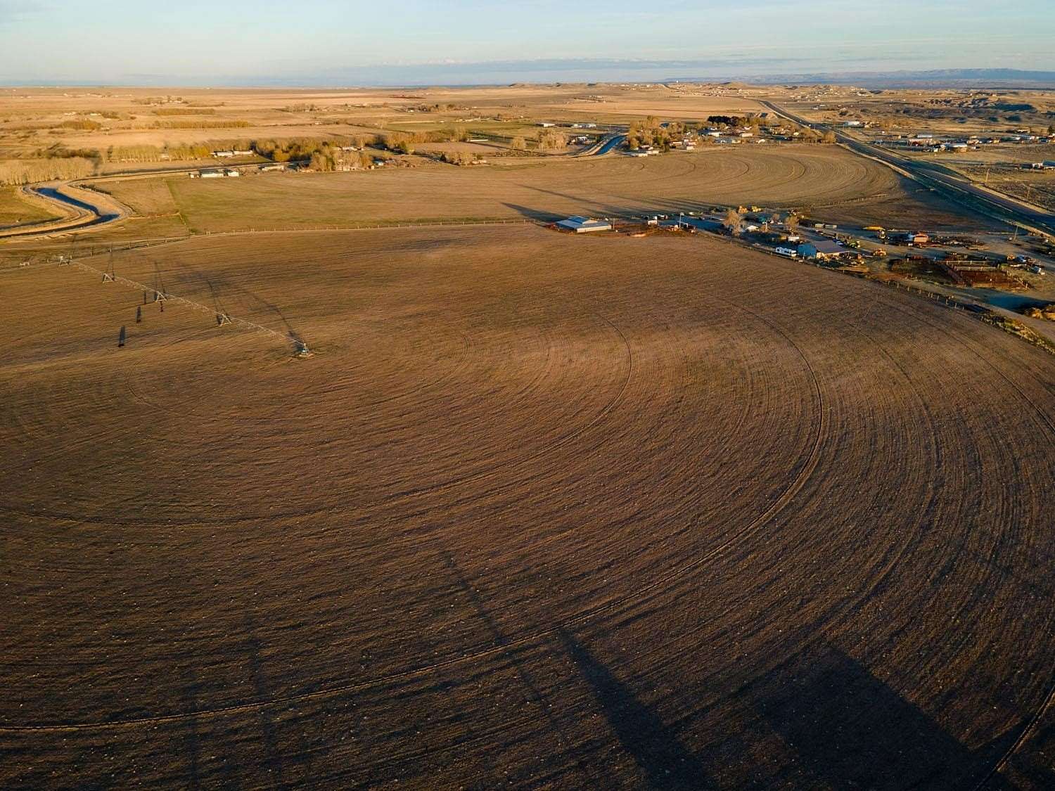 181 Acres of Land with Home for Sale in Riverton, Wyoming