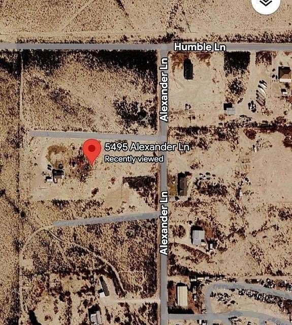 5 Acres of Residential Land with Home for Sale in Fort Stockton, Texas