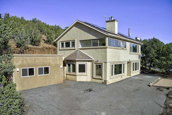 4 Acres of Residential Land with Home for Sale in Tijeras, New Mexico