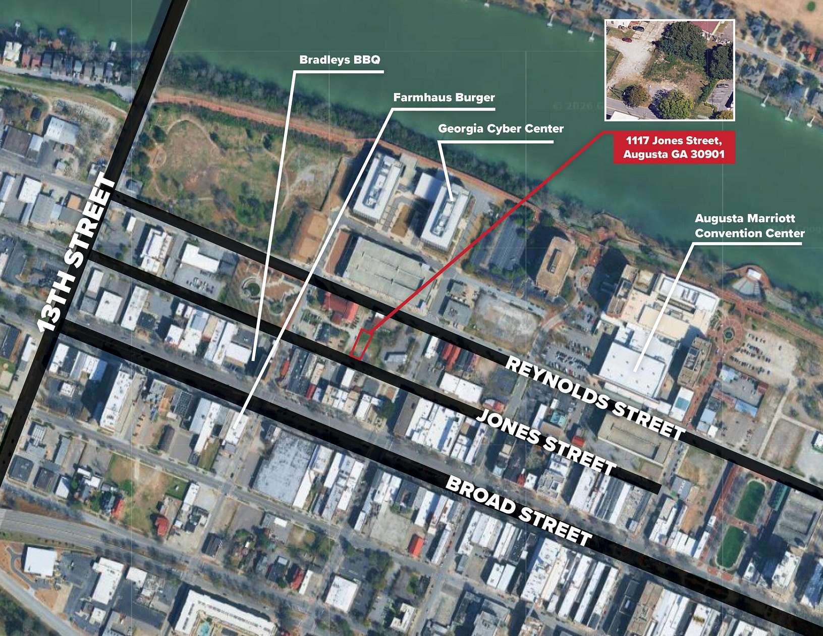 0.1 Acres of Commercial Land for Sale in Augusta, Georgia