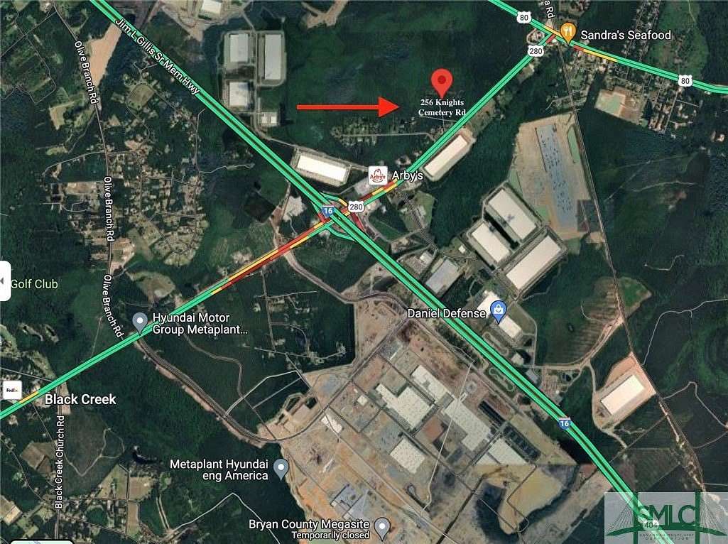 49.6 Acres of Land for Sale in Ellabell, Georgia