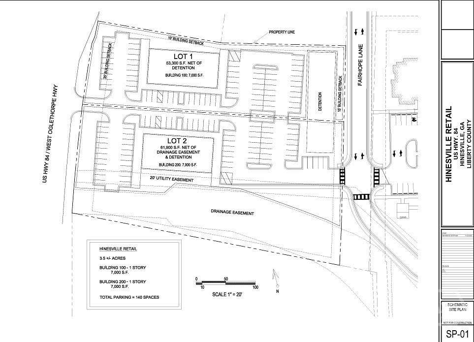 1.64 Acres of Mixed-Use Land for Sale in Hinesville, Georgia