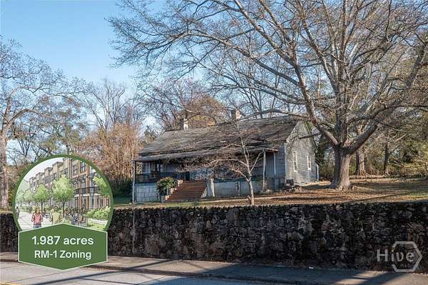 2 Acres of Improved Land for Sale in Athens, Georgia