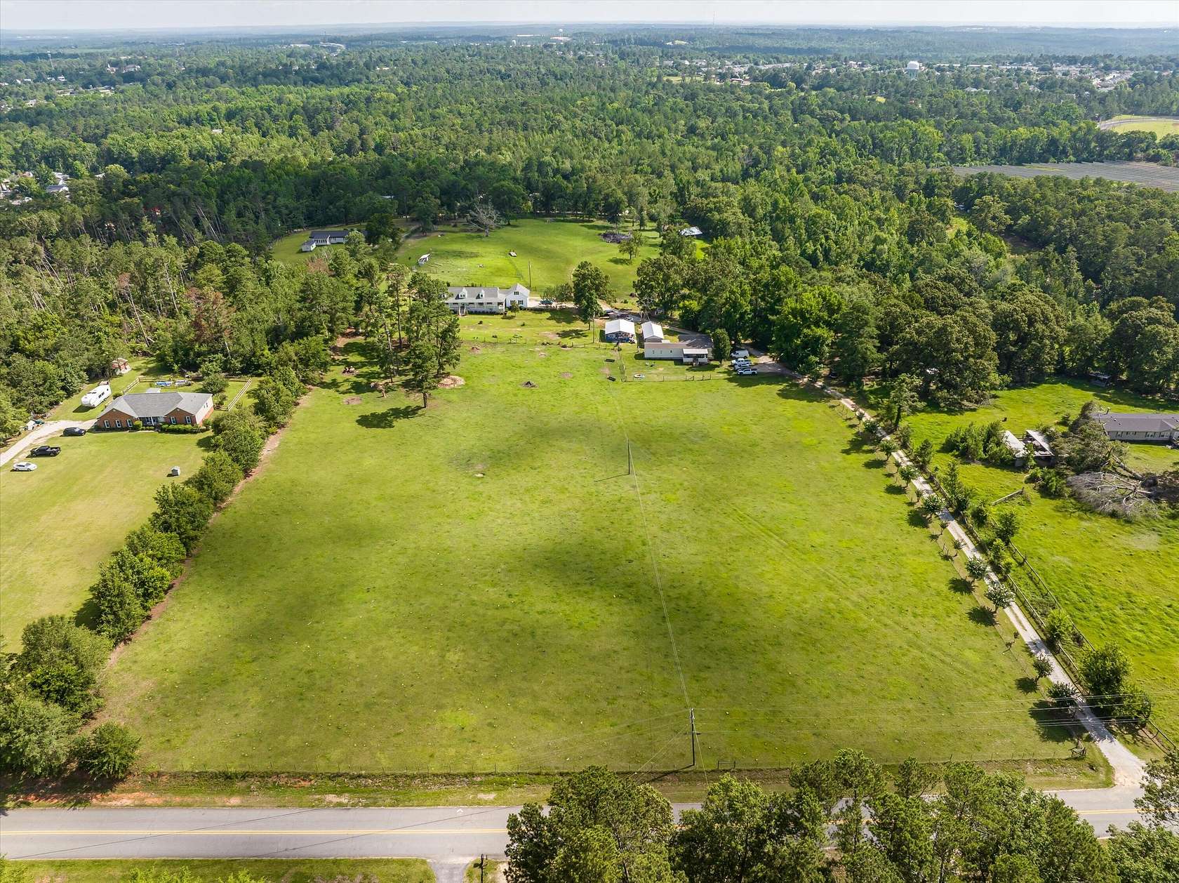 14.6 Acres of Land with Home for Sale in Grovetown, Georgia