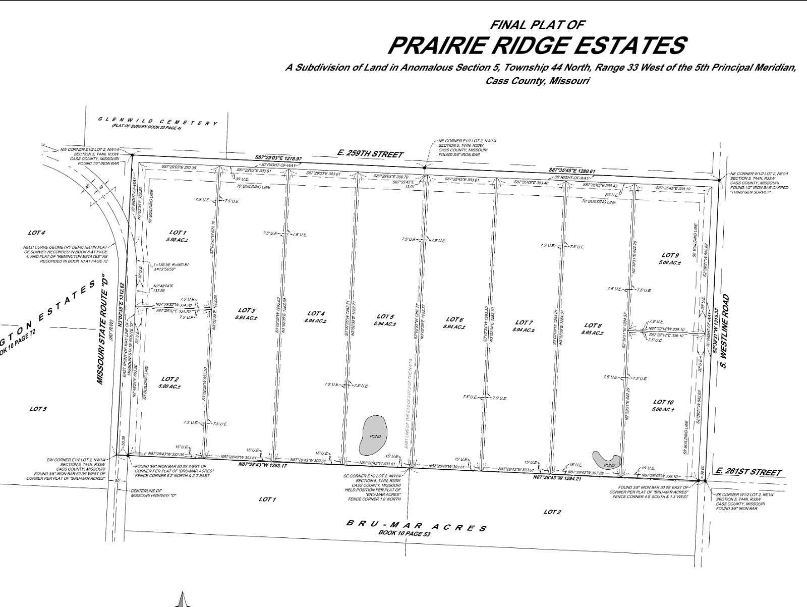 5 Acres of Residential Land for Sale in Cleveland, Missouri
