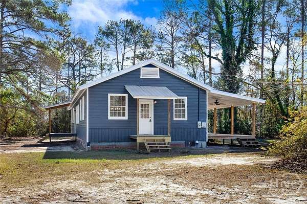 3.12 Acres of Residential Land with Home for Sale in Ellabell, Georgia