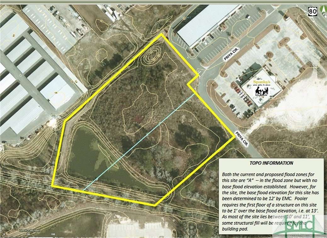 3.24 Acres of Mixed-Use Land for Sale in Pooler, Georgia