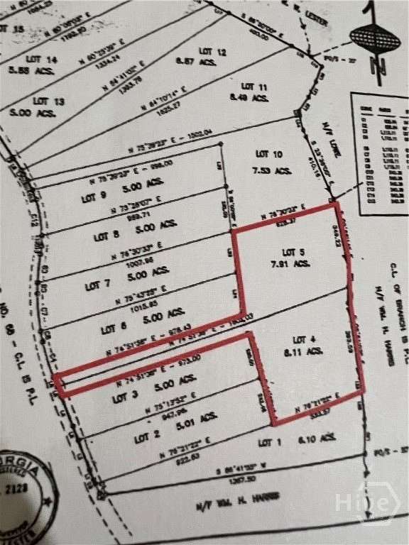16 Acres of Land for Sale in Winterville, Georgia