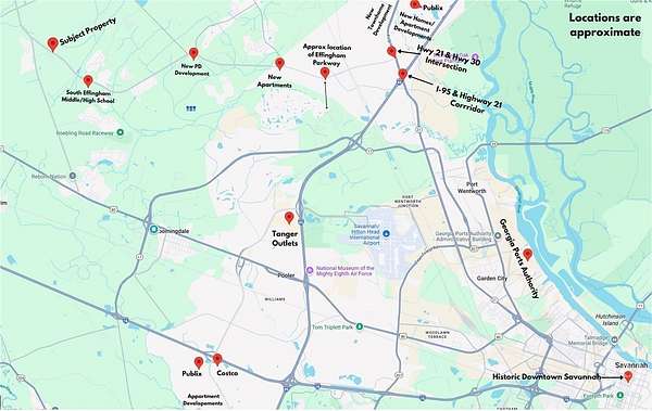 2 Acres of Improved Mixed-Use Land for Sale in Guyton, Georgia