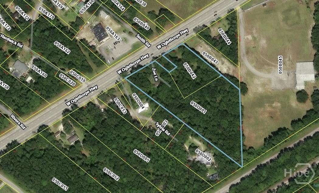4.4 Acres of Mixed-Use Land for Sale in Walthourville, Georgia