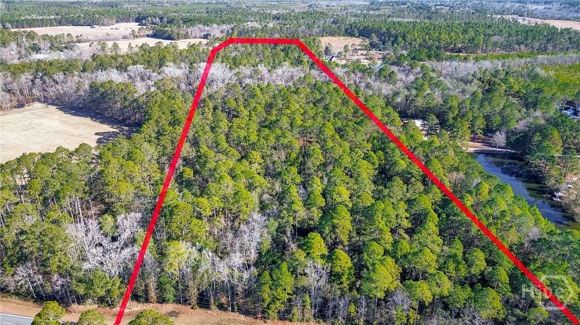 24.6 Acres of Recreational & Residential Land for Sale in Guyton, Georgia