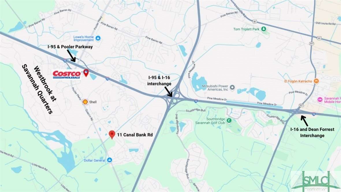 7.76 Acres of Mixed-Use Land for Sale in Pooler, Georgia