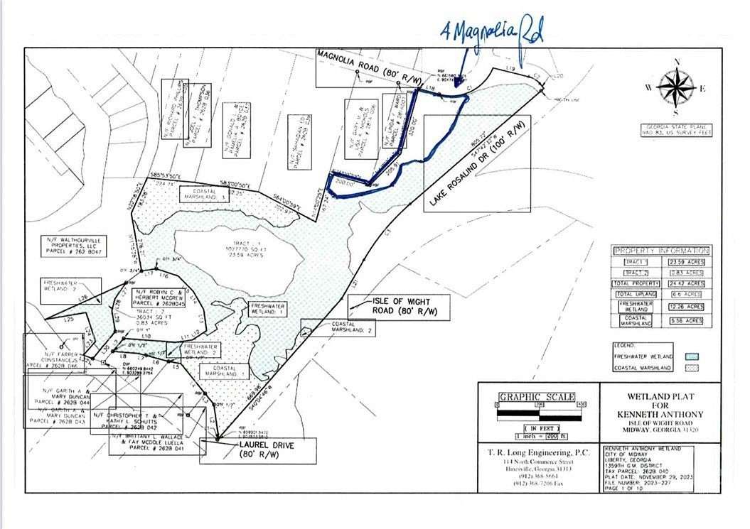 2 Acres of Mixed-Use Land for Sale in Midway, Georgia
