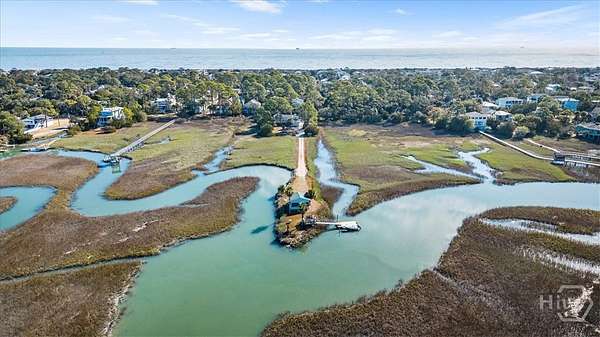 1.67 Acres of Residential Land with Home for Sale in Tybee Island, Georgia