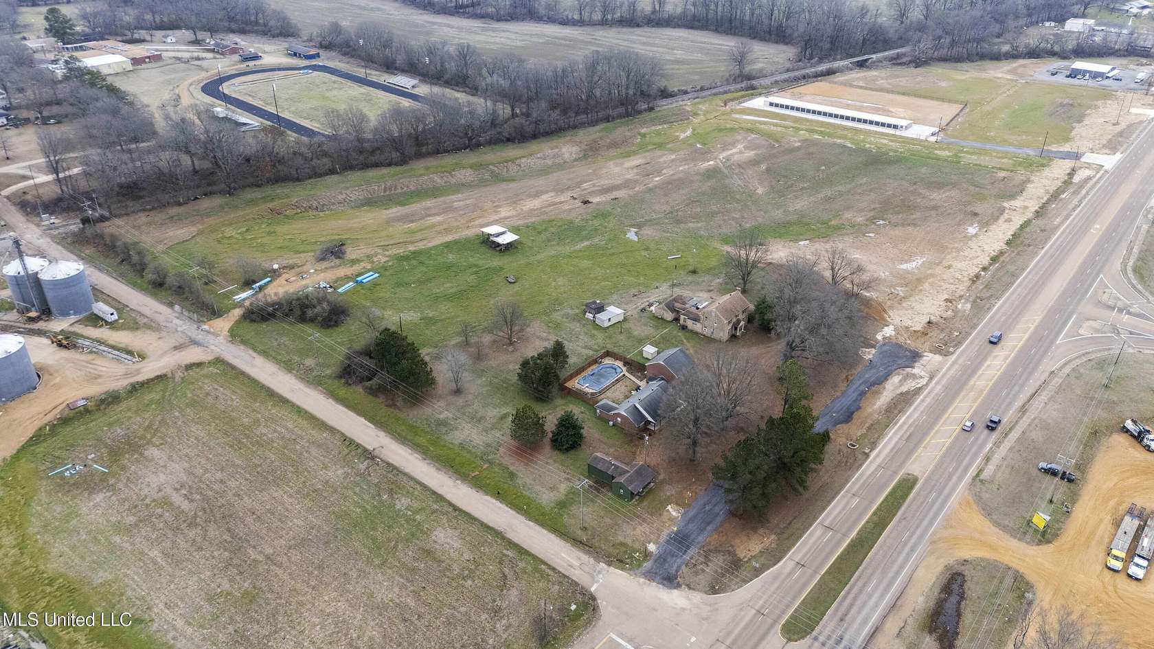 12.3 Acres of Mixed-Use Land for Sale in Coldwater, Mississippi