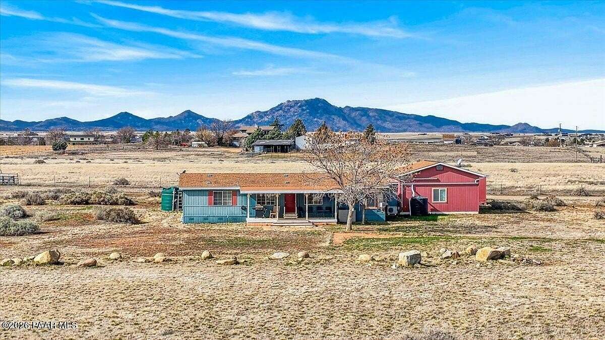10 Acres of Land with Home for Sale in Prescott Valley, Arizona