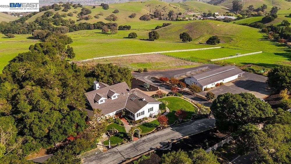 101 Acres of Agricultural Land with Home for Sale in Sunol, California
